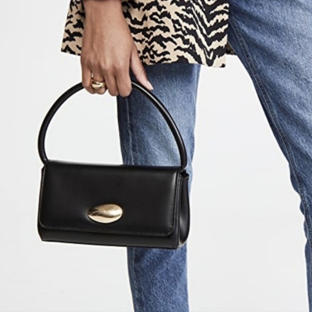 Little Liffner leather baguette purse